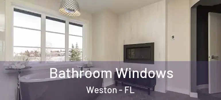  Bathroom Windows Weston - FL