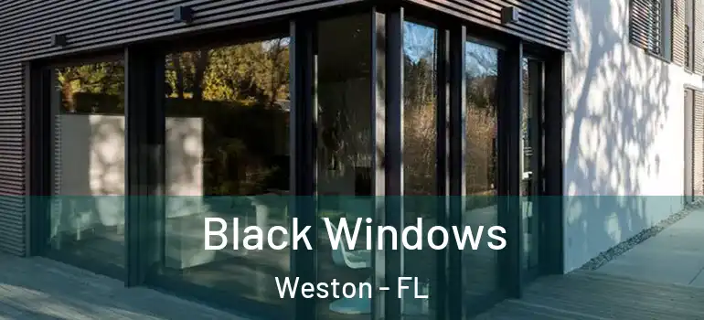  Black Windows Weston - FL