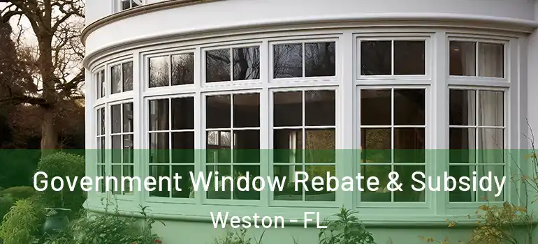  Government Window Rebate & Subsidy Weston - FL