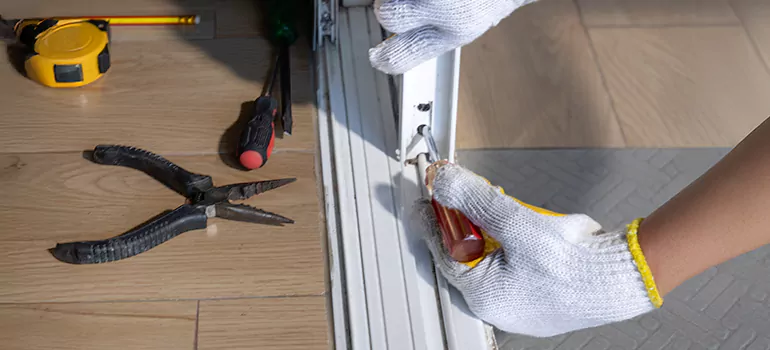 Sliding Glass Door Repair in Weston