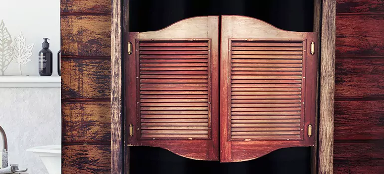 Installing Saloon Door Hinges in Weston, FL
