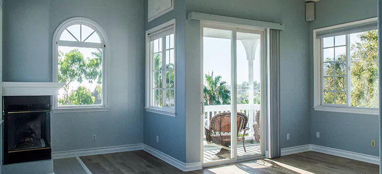 Tempered Glass Sliding Door inWeston, FL