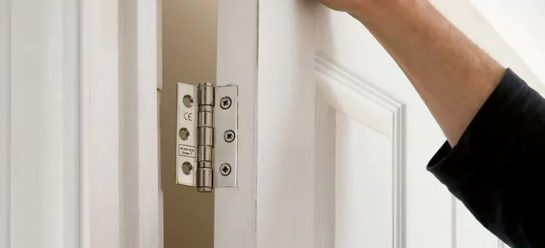 Bathroom Stall Door Hinge Repair in Weston, FL
