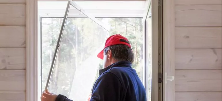 Expandable Window Screen Installation in Weston, FL