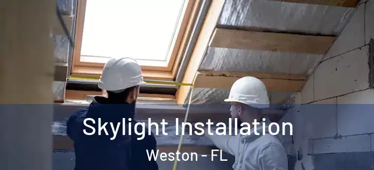  Skylight Installation Weston - FL