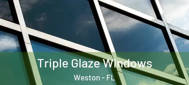  Triple Glaze Windows Weston - FL