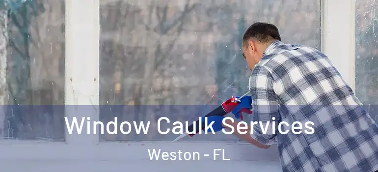  Window Caulk Services Weston - FL